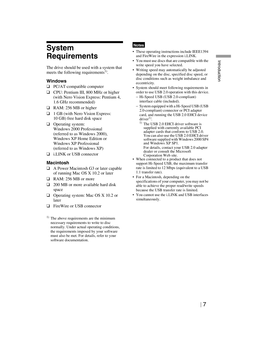 Sony DRX-820UL-T manual Windows, Macintosh 