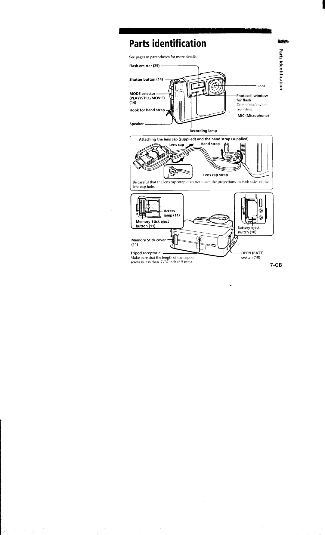 Sony DSC-F55/F55E manual 