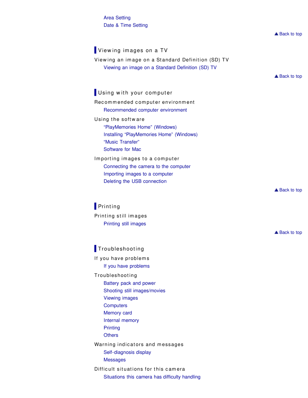 Sony DSC-W690/B manual Viewing images on a TV 