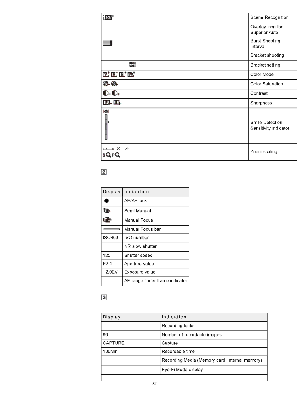 Sony DSC-WX10 manual Capture 