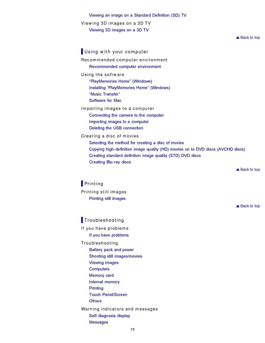 Sony DSCTX20, DSC-TX20/D manual Using with your computer, Troubleshooting 