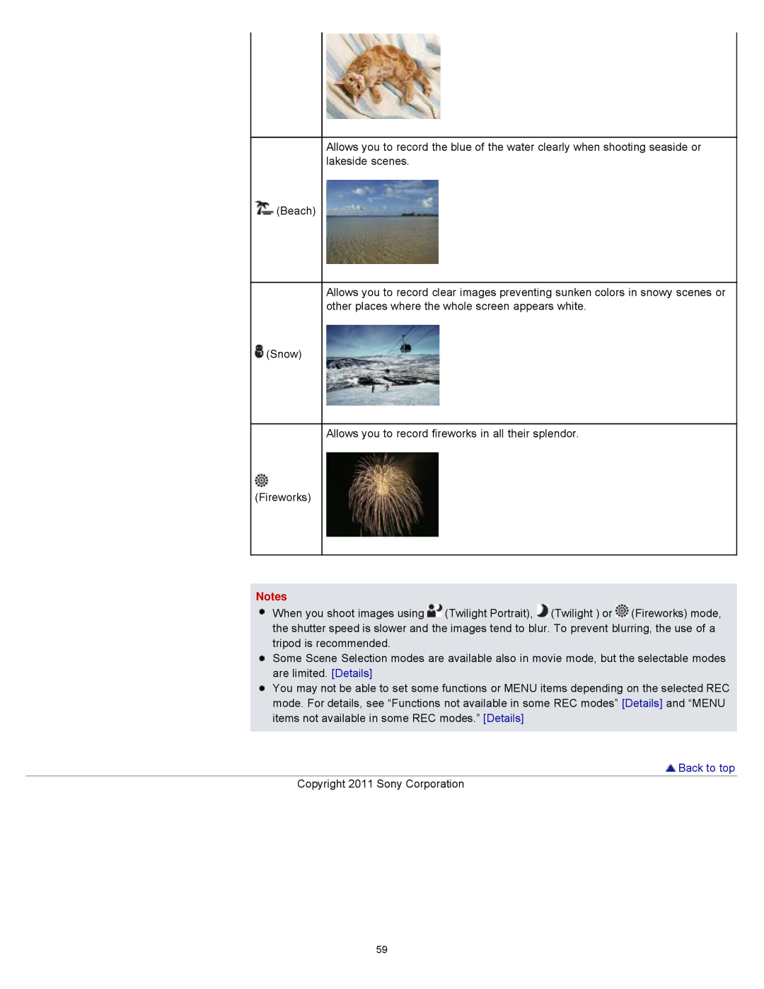 Sony DSCWX9 manual Back to top 