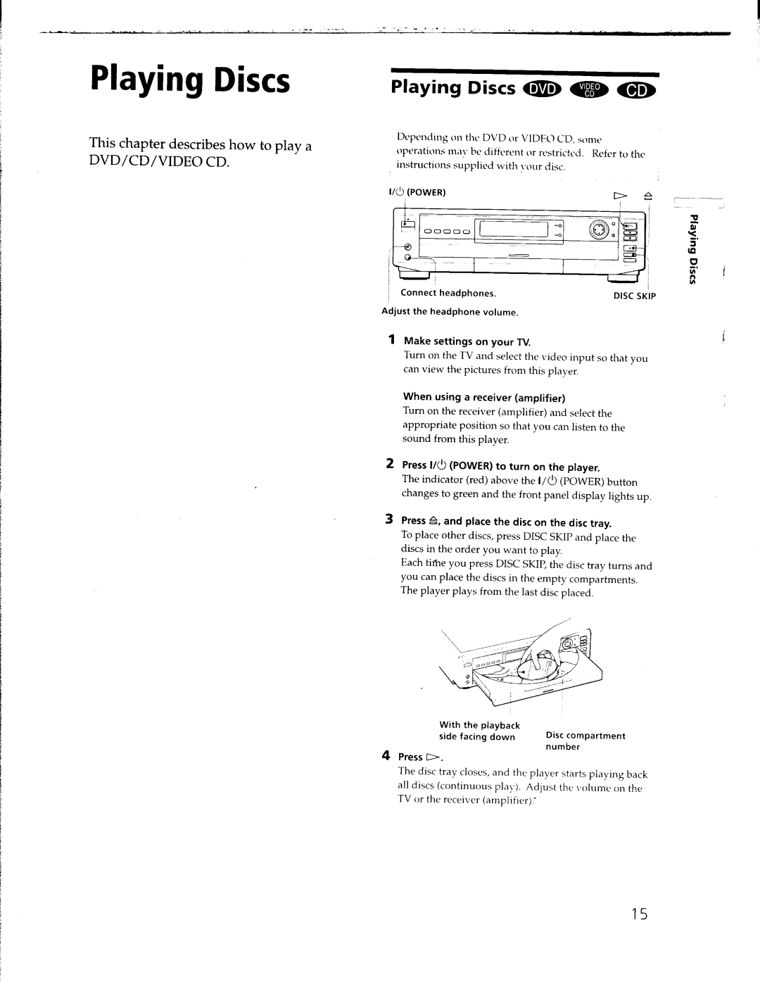 Sony DVP-C653D, DVP-C650D manual 