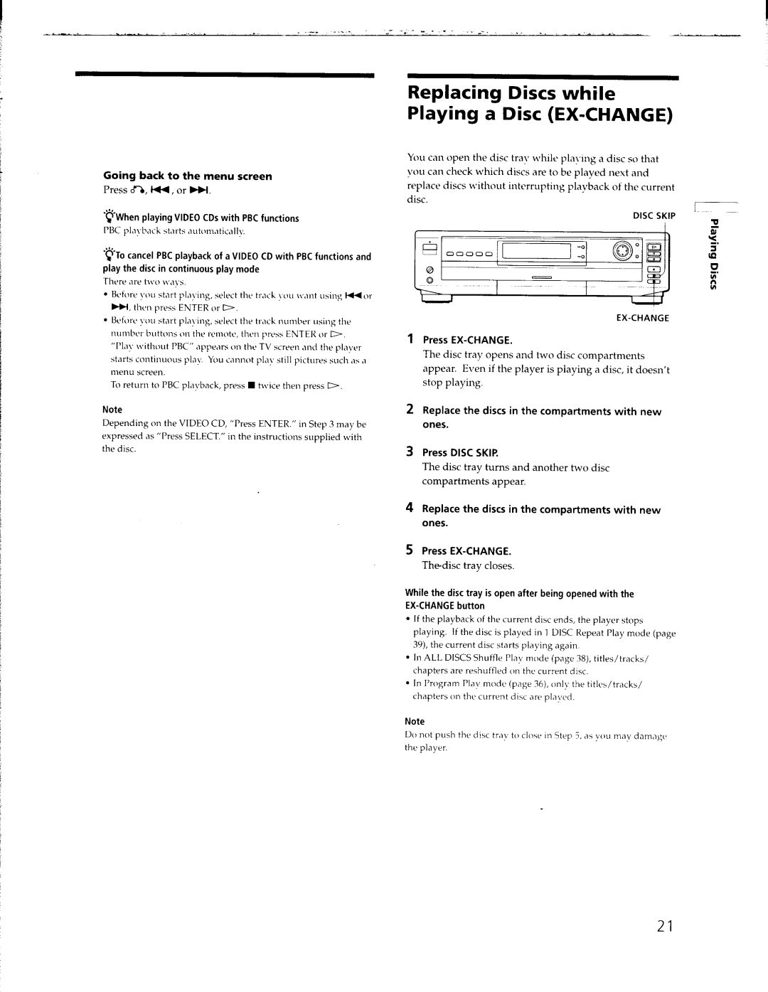 Sony DVP-C653D, DVP-C650D manual 