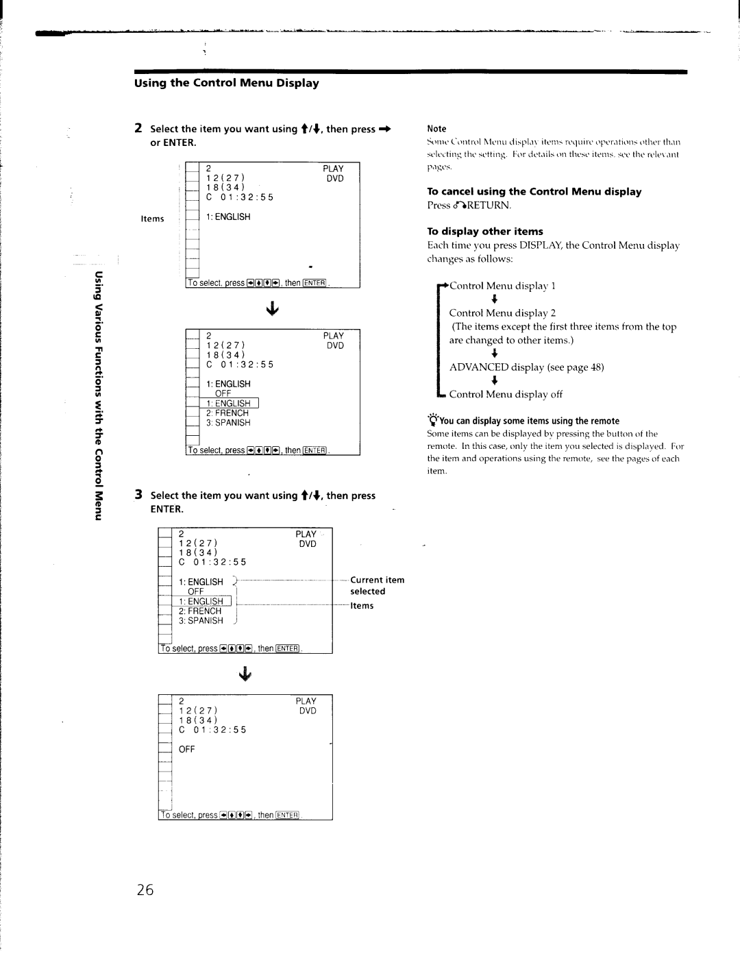 Sony DVP-C650D, DVP-C653D manual 