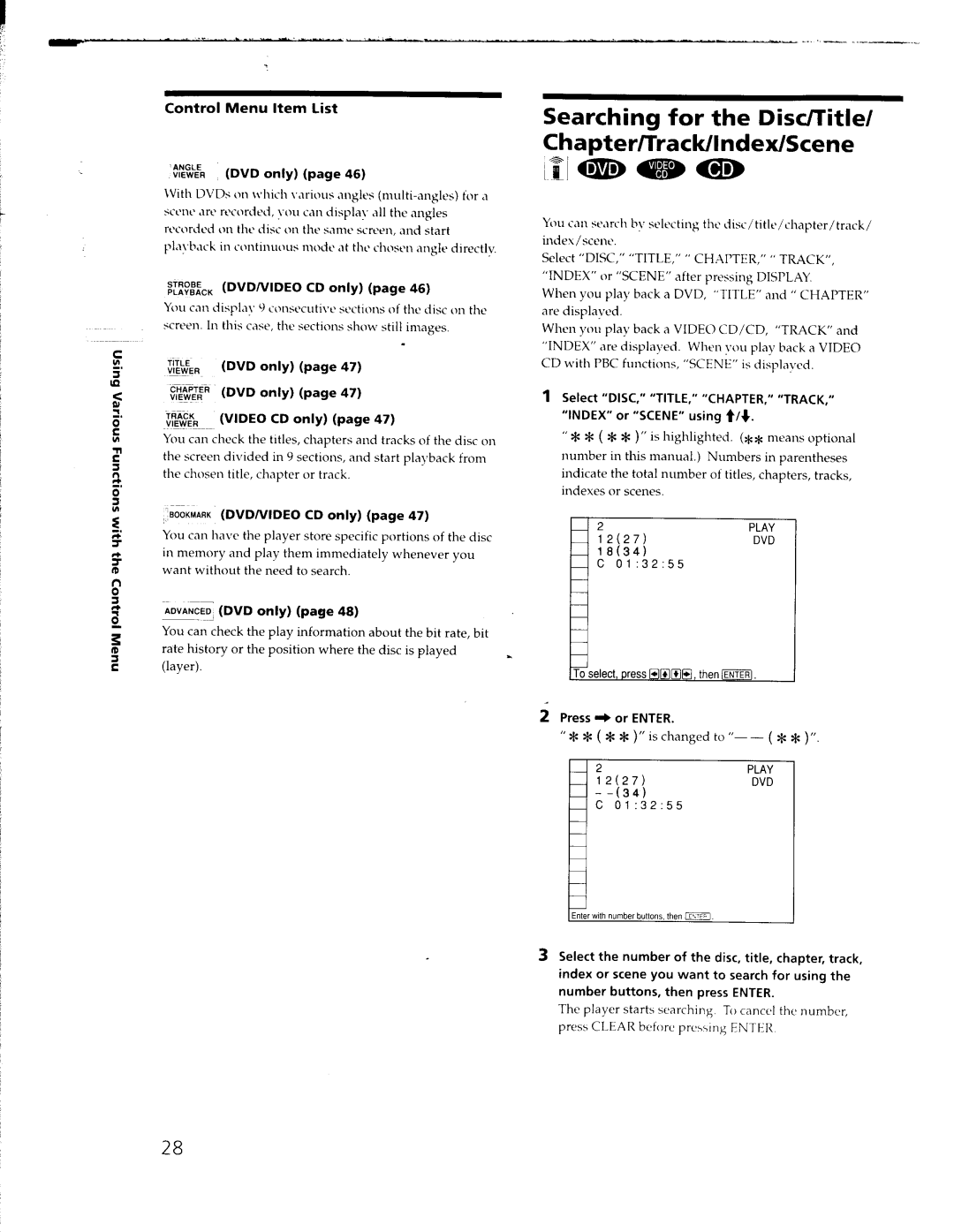 Sony DVP-C650D, DVP-C653D manual 