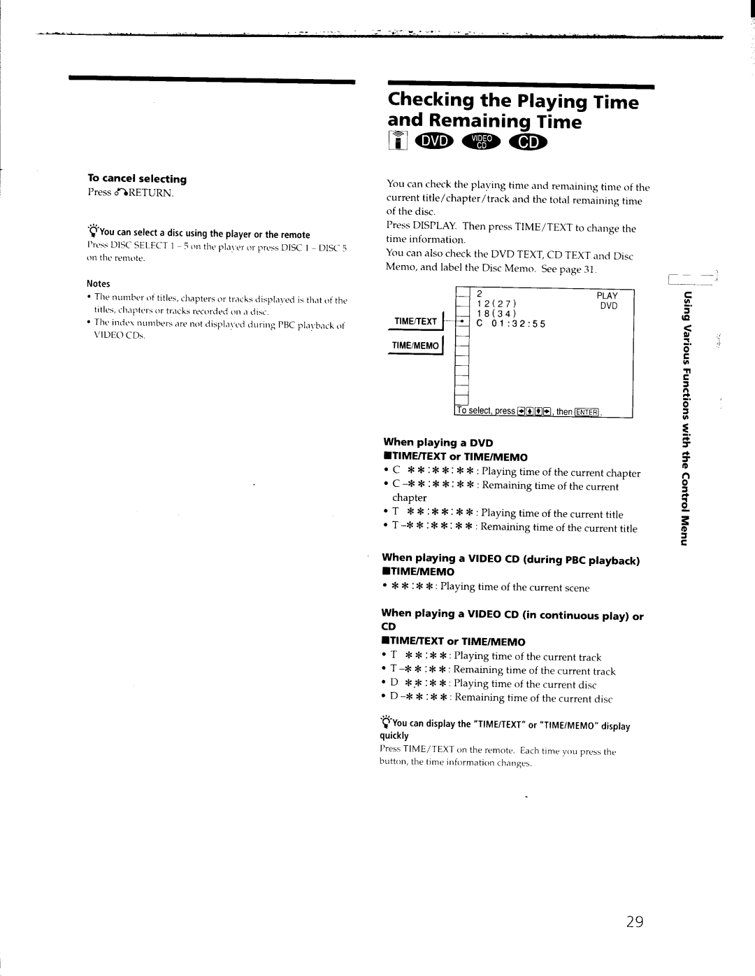 Sony DVP-C653D, DVP-C650D manual 