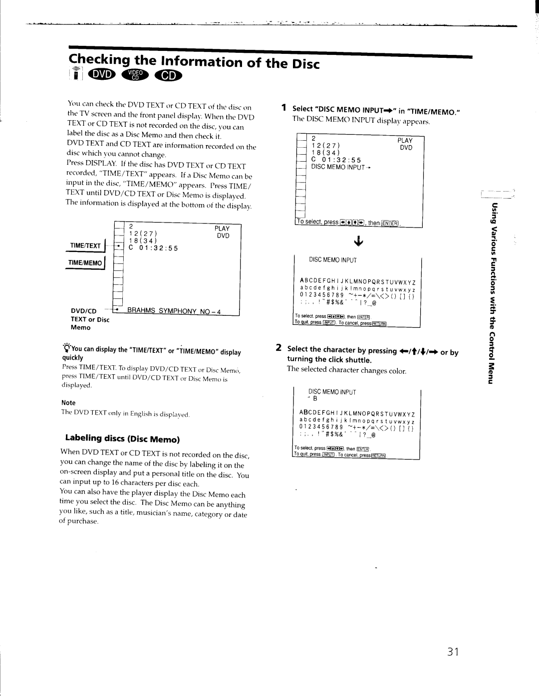 Sony DVP-C653D, DVP-C650D manual 