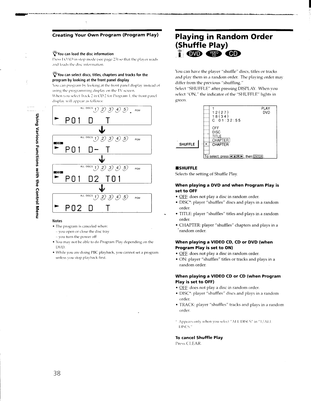 Sony DVP-C650D, DVP-C653D manual 