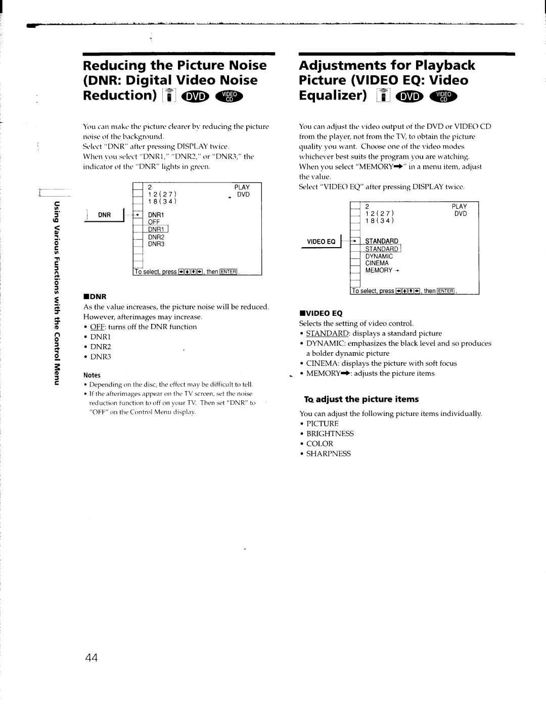 Sony DVP-C650D, DVP-C653D manual 