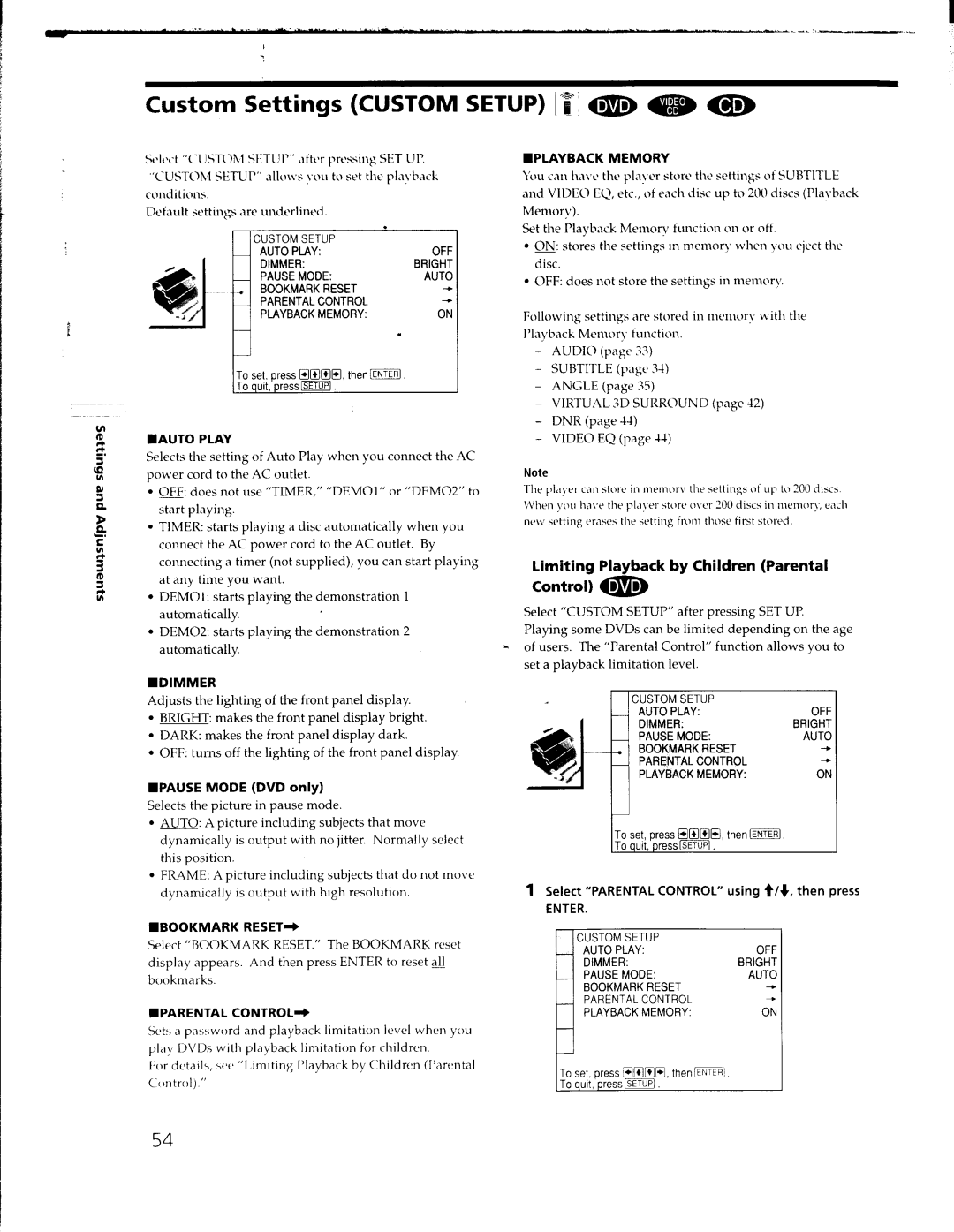 Sony DVP-C650D, DVP-C653D manual 