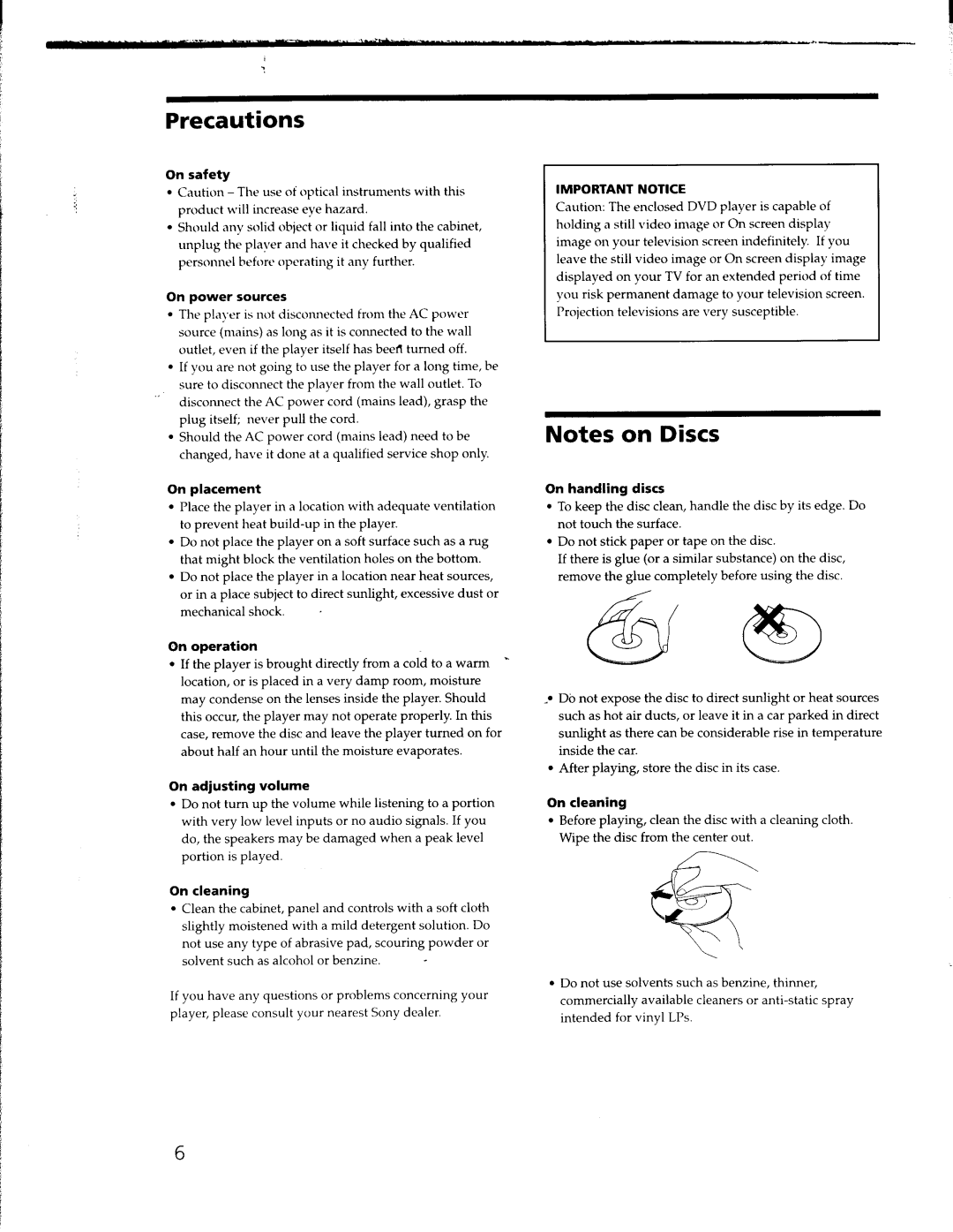 Sony DVP-C650D, DVP-C653D manual 