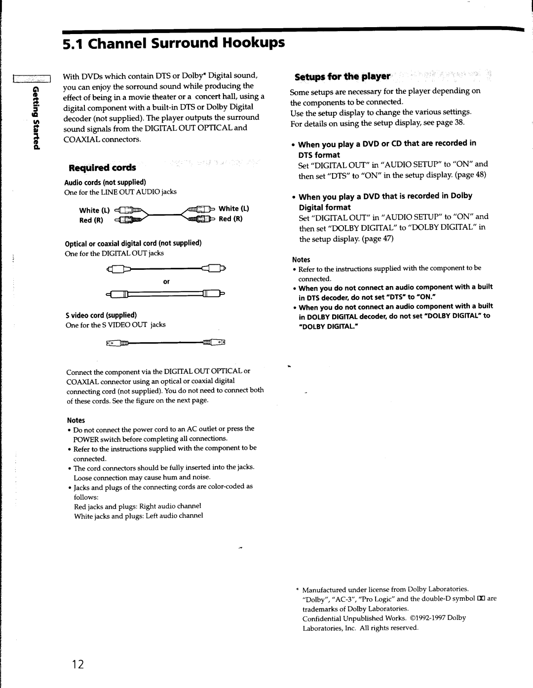 Sony DVP-S330 manual 