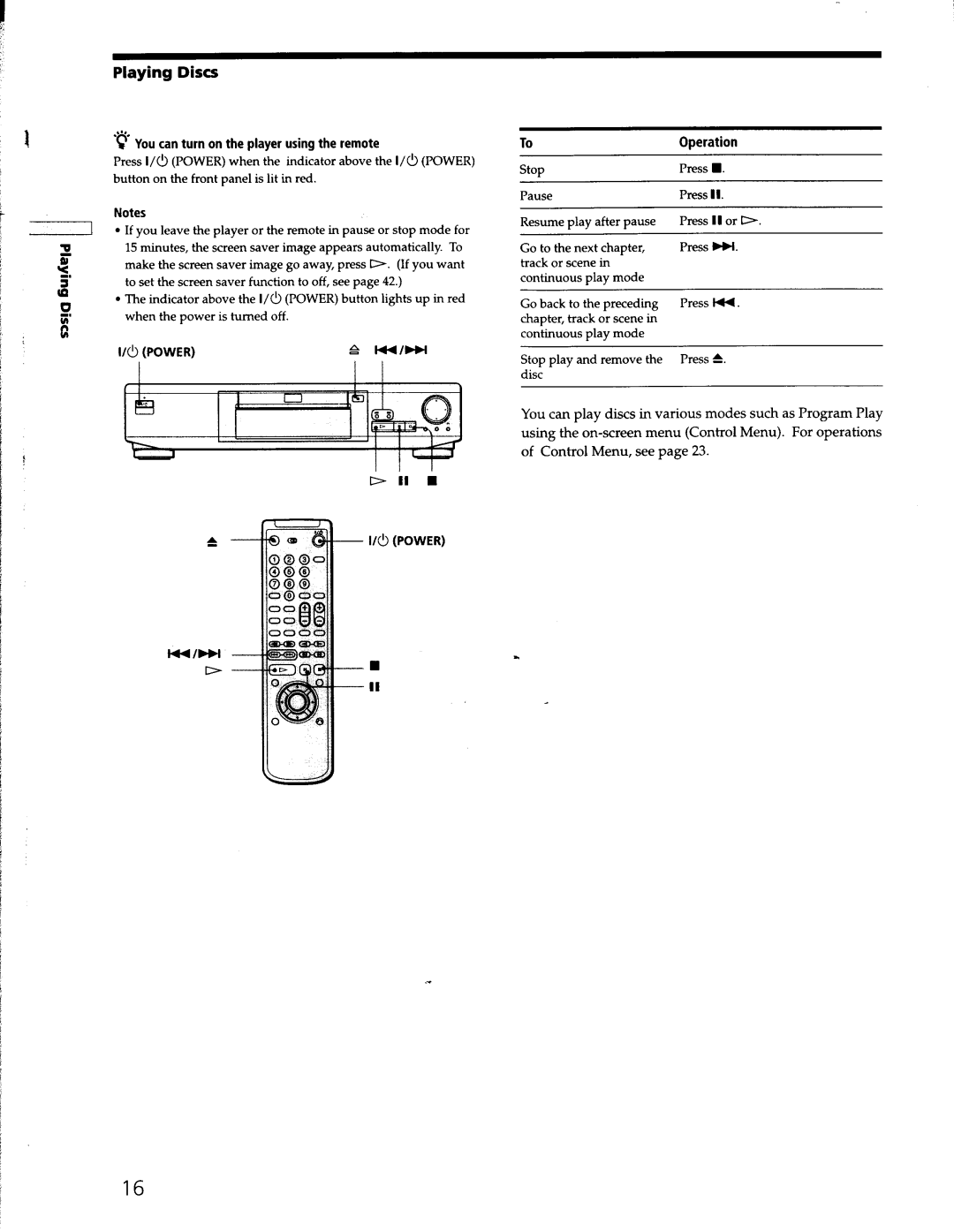 Sony DVP-S330 manual 