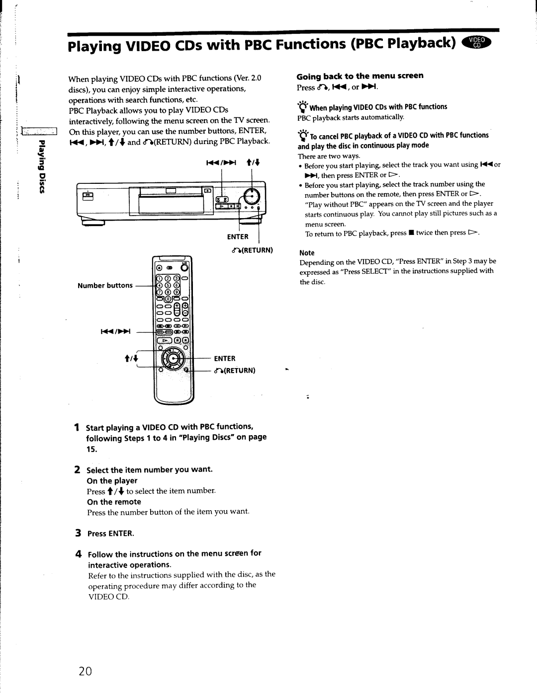 Sony DVP-S330 manual 