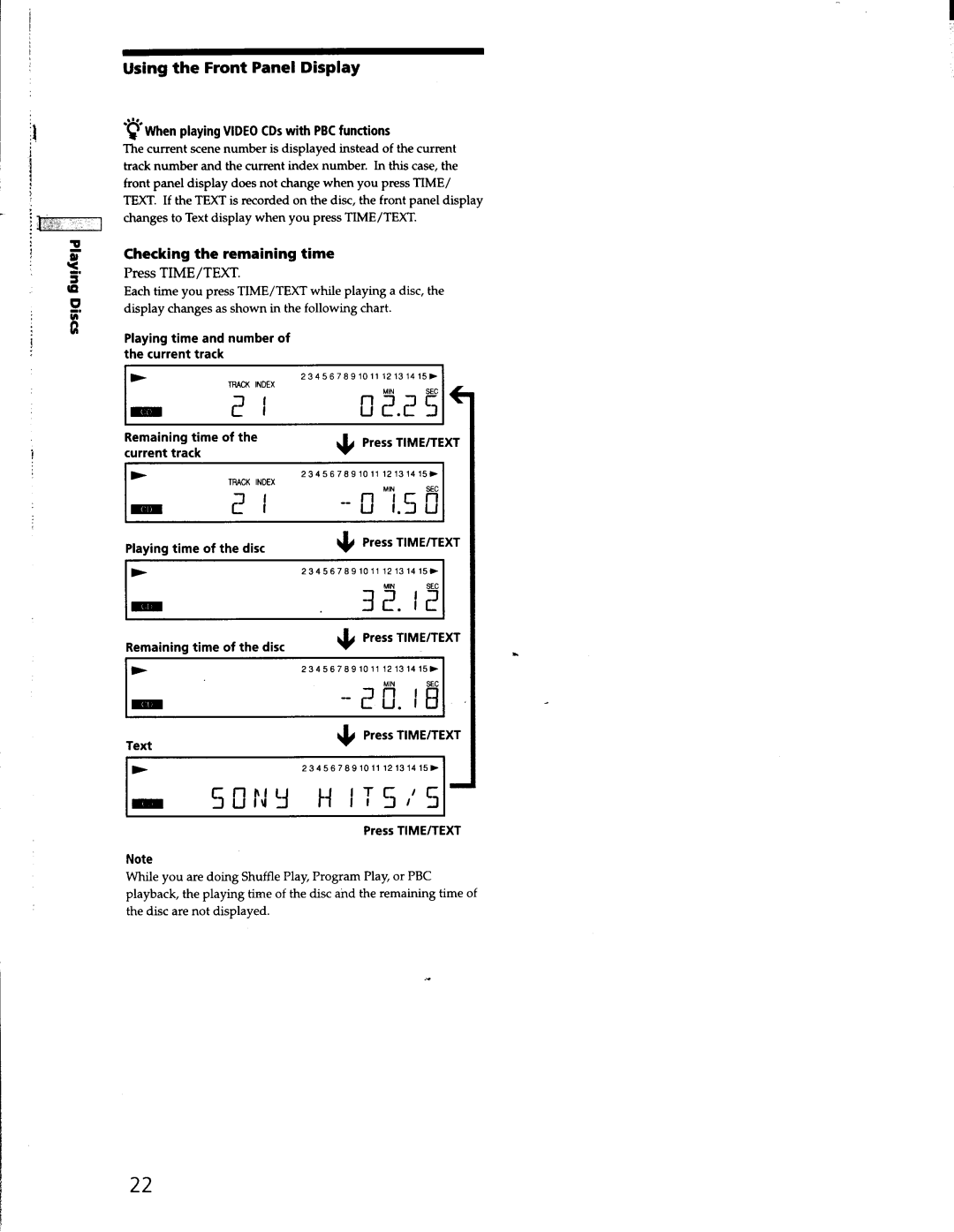 Sony DVP-S330 manual 