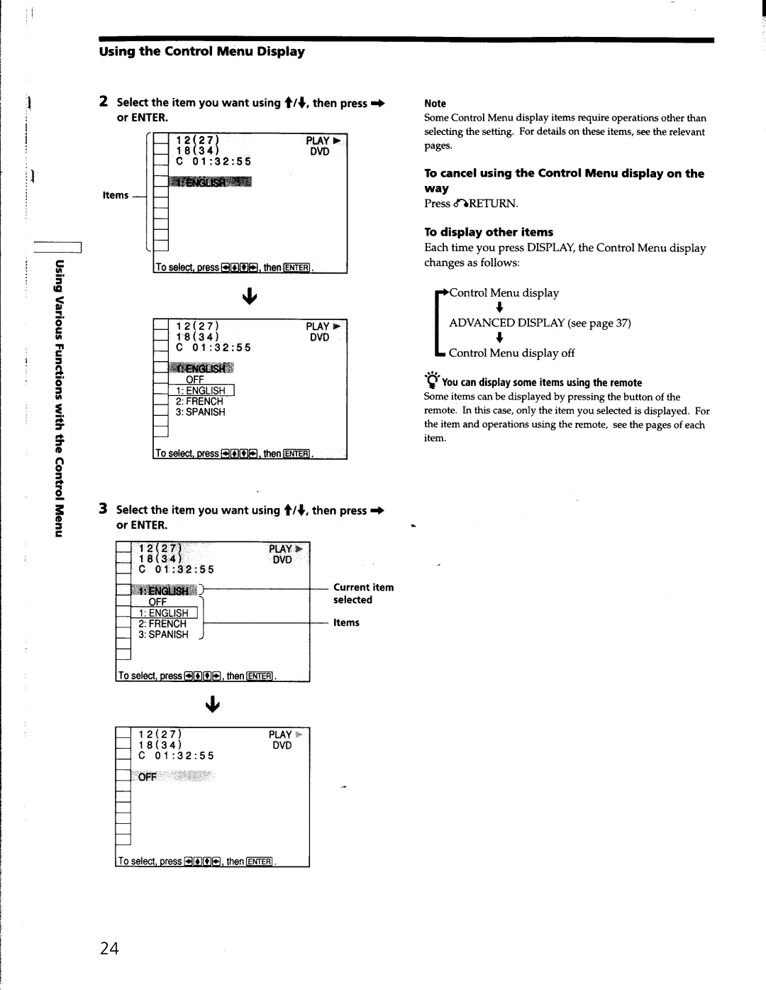 Sony DVP-S330 manual 