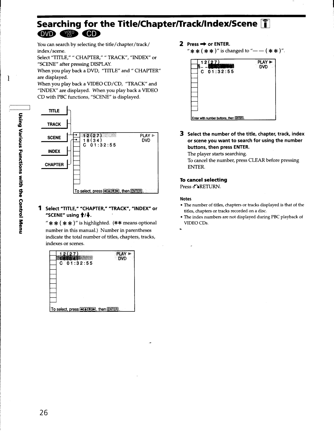 Sony DVP-S330 manual 