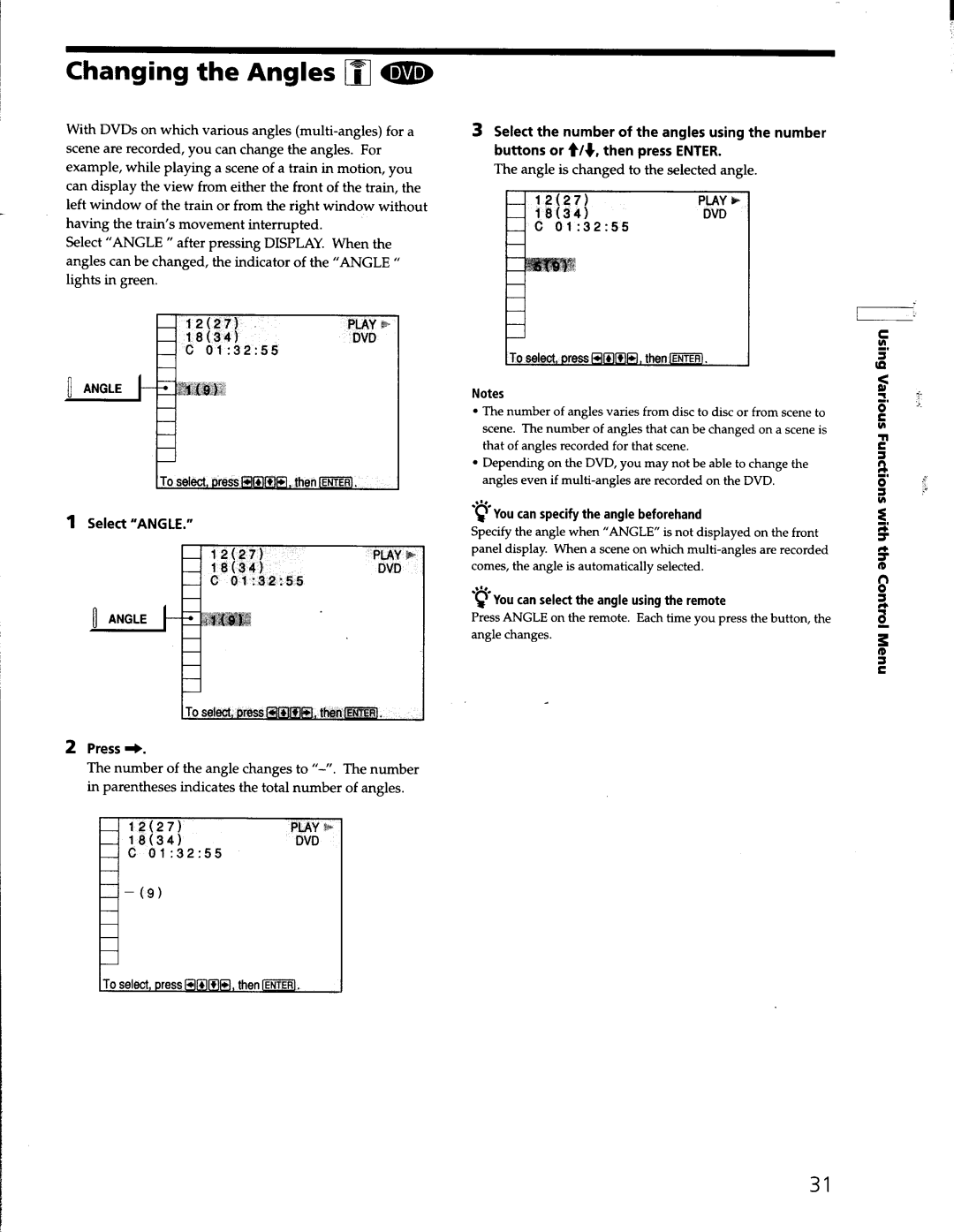 Sony DVP-S330 manual 