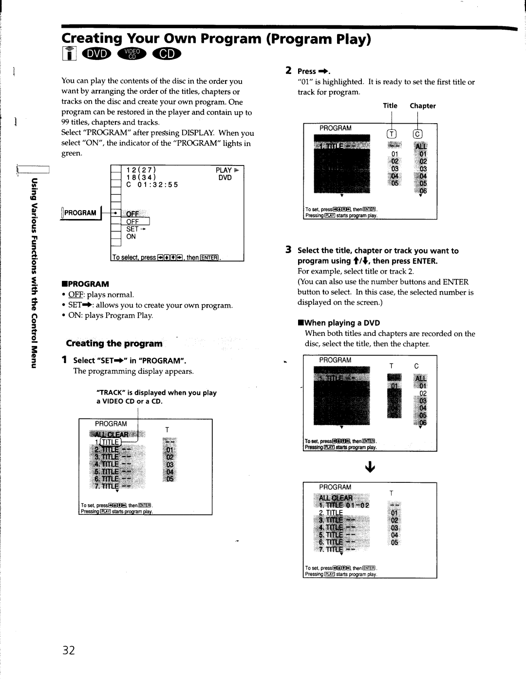 Sony DVP-S330 manual 