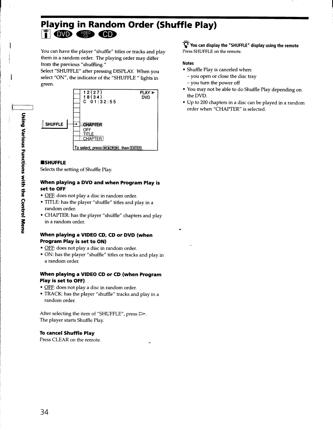 Sony DVP-S330 manual 