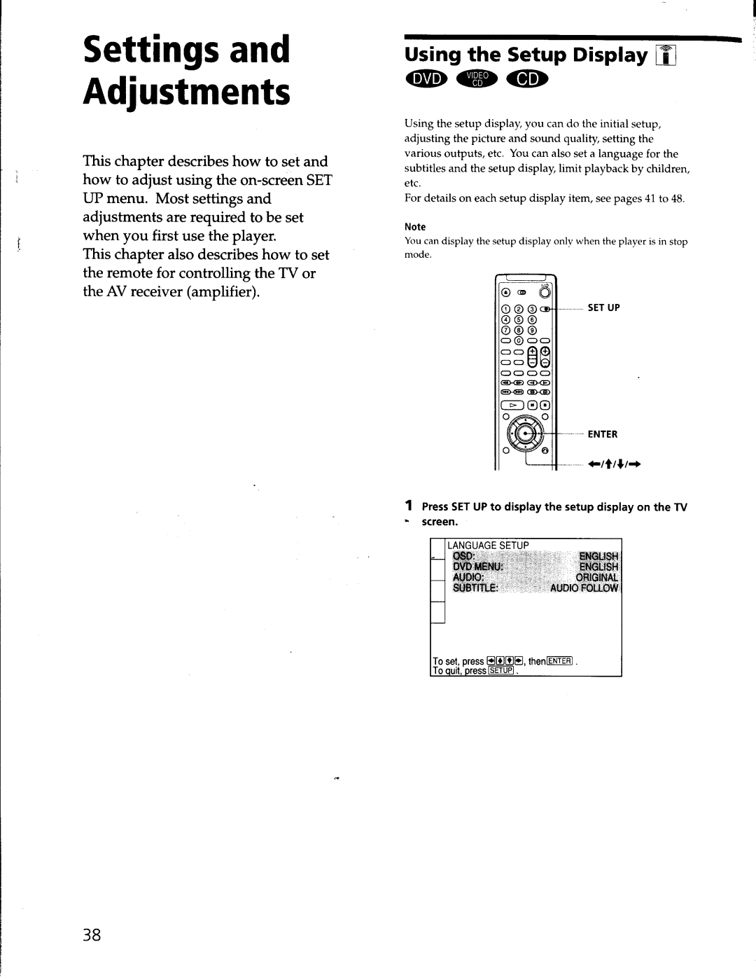 Sony DVP-S330 manual 