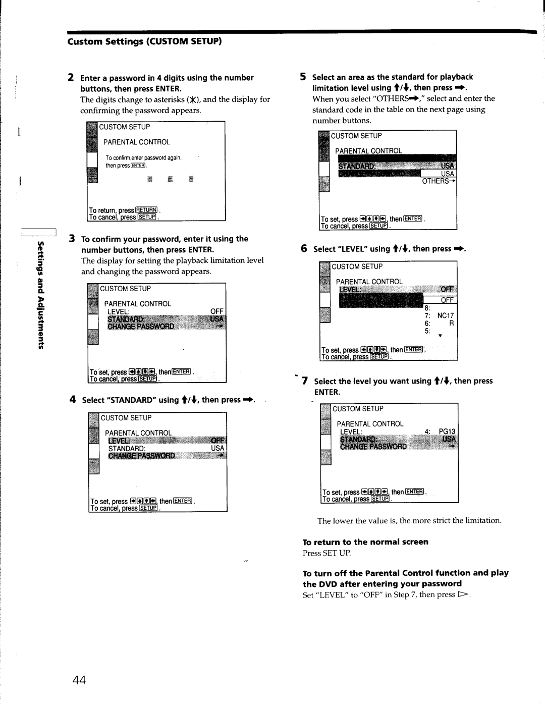 Sony DVP-S330 manual 