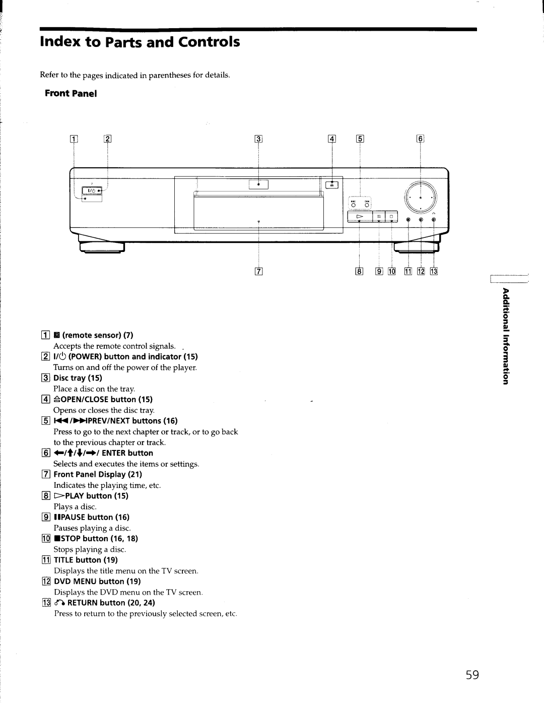 Sony DVP-S330 manual 