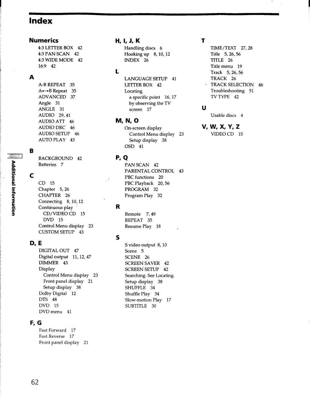 Sony DVP-S330 manual 