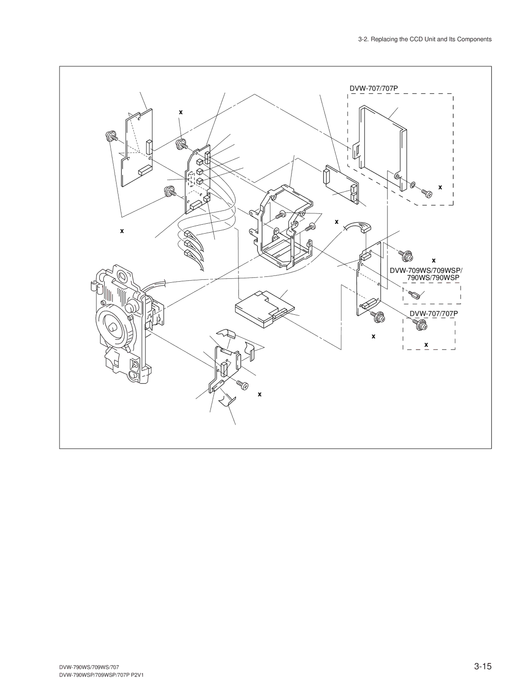 Sony DVW-709WS/709WSP, DVW-790WS/790WSP manual CN5 CN2, CN3 CN1 CN6, CN7 CN4 