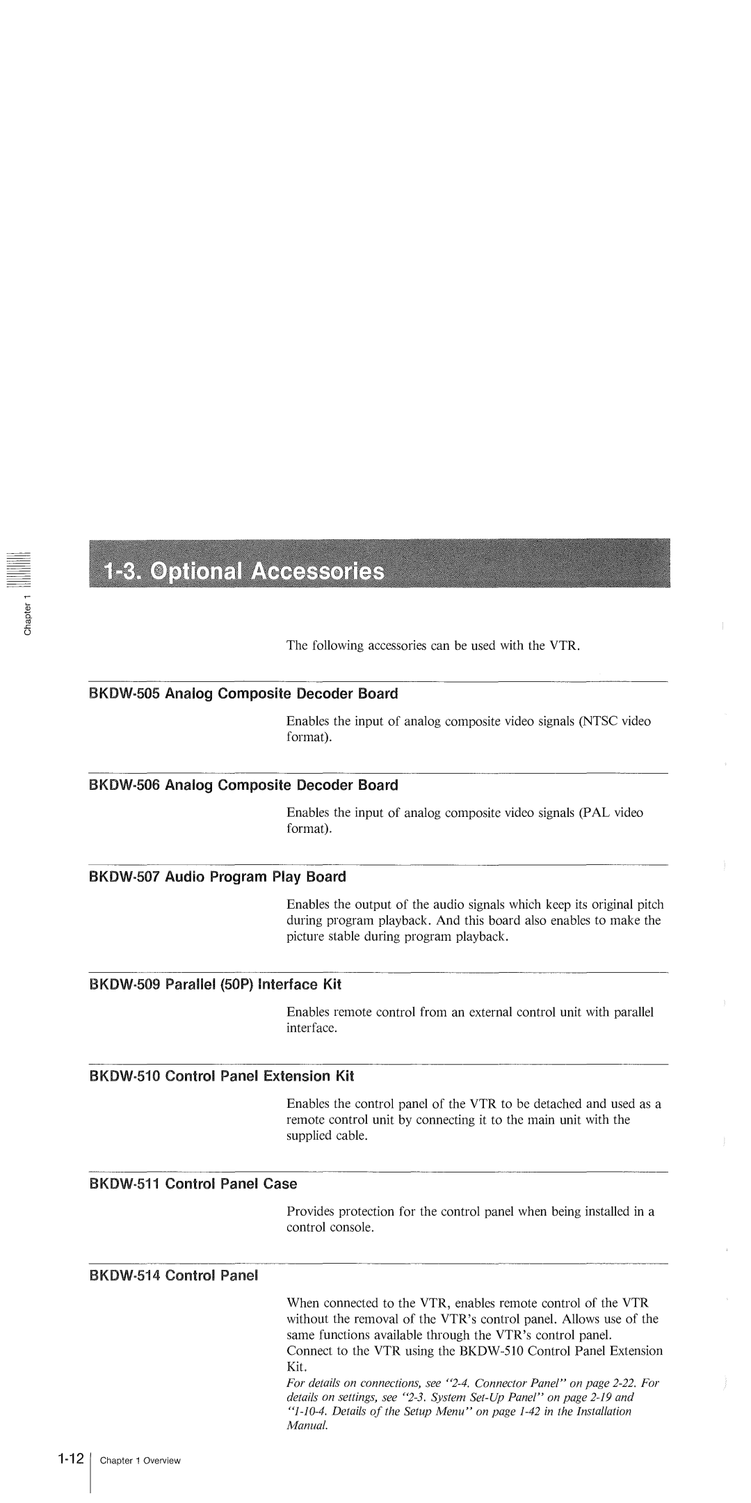 Sony 500 DVW-A500P manual 