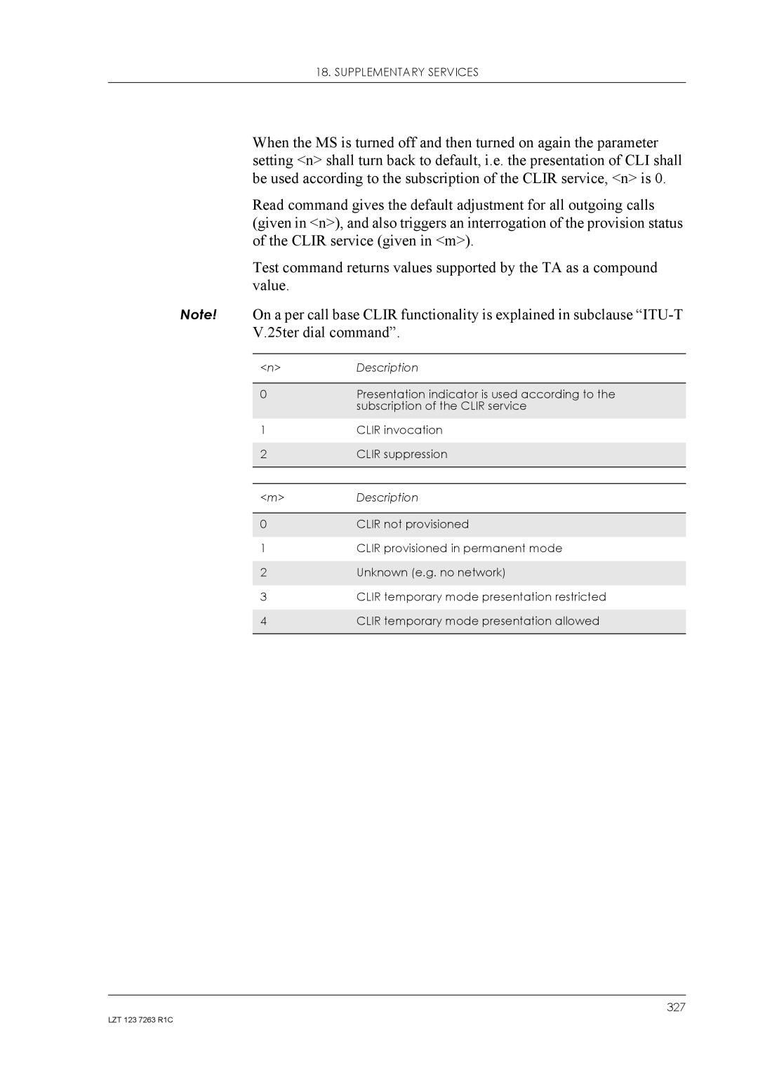 Sony Ericsson GM47, GM48 manual Presentation indicator is used according to 