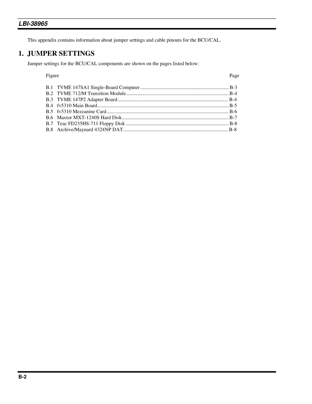 Sony Ericsson LBI-38965 installation manual Jumper Settings 