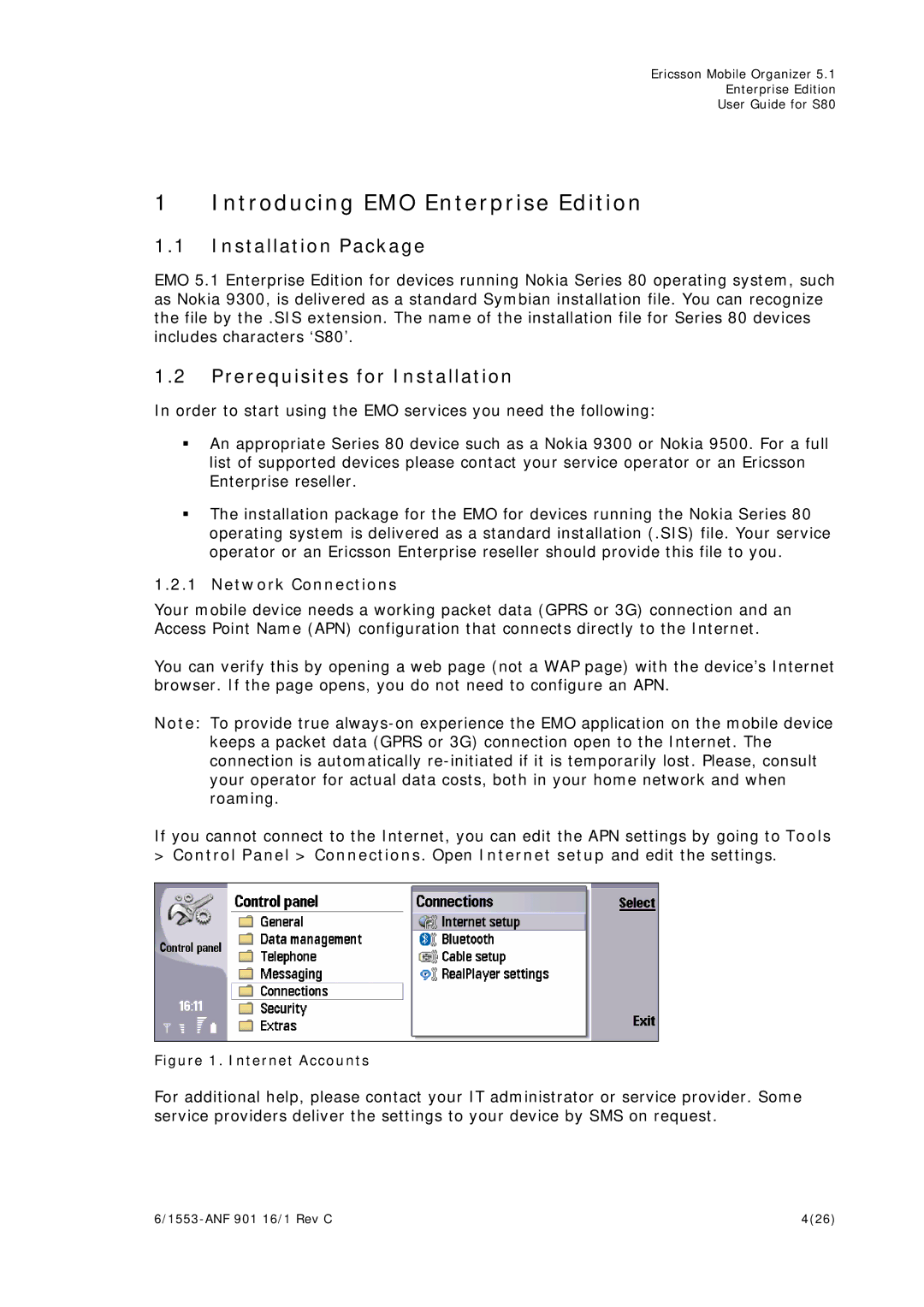 Sony Ericsson S80 manual Introducing EMO Enterprise Edition, Installation Package, Prerequisites for Installation 