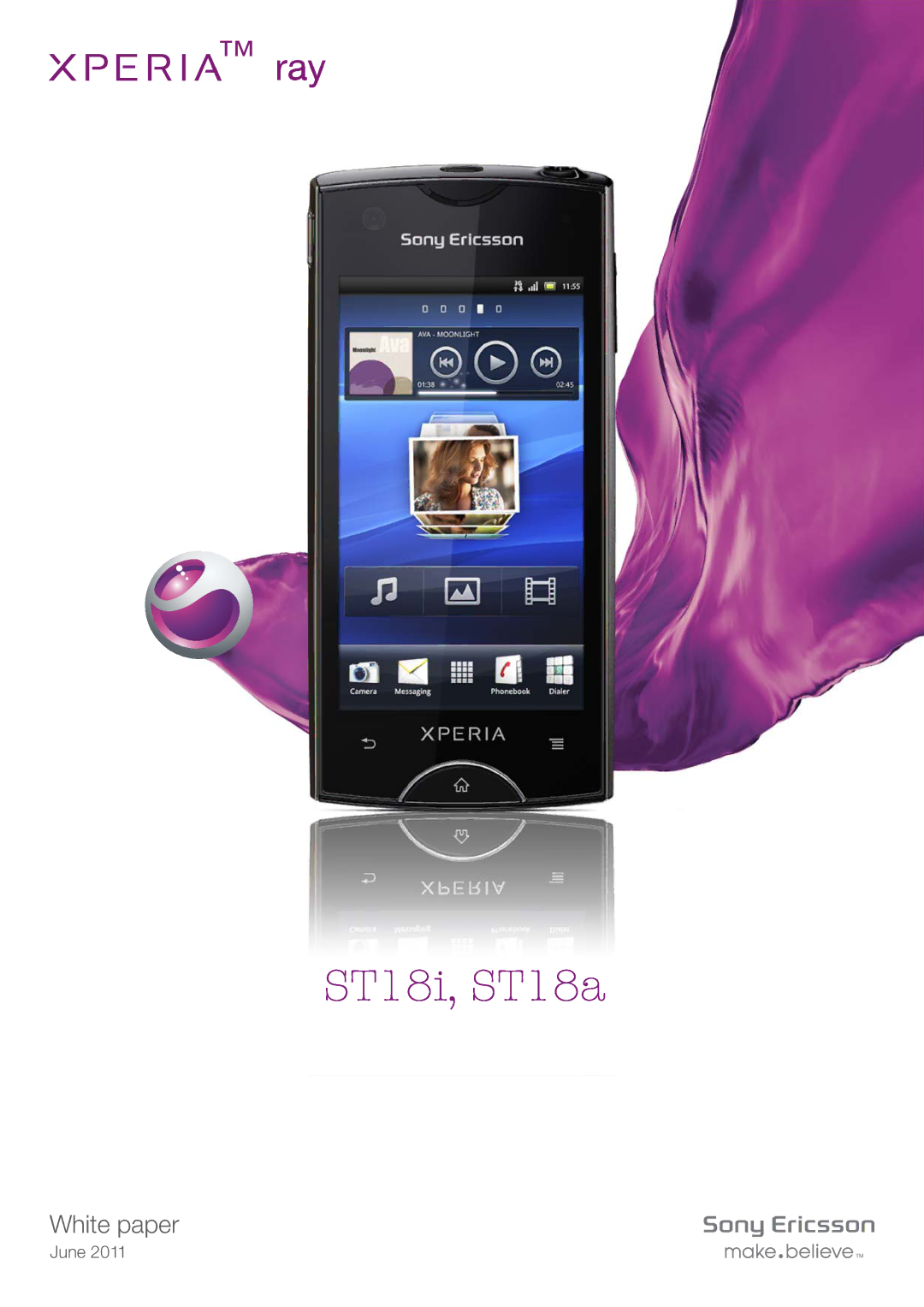 Sony Ericsson manual VariantST18i, ST18aname 