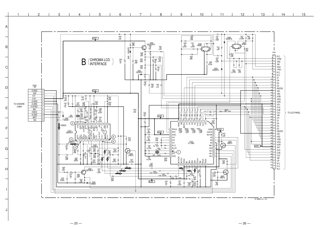 Sony FDL-PT22/JE service manual Chroma LCD 