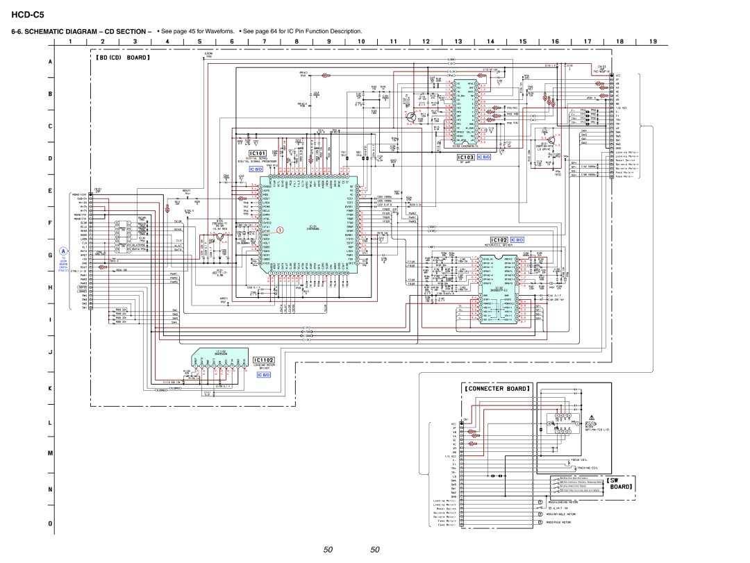 Sony HCD-C5 service manual Ic B/D 