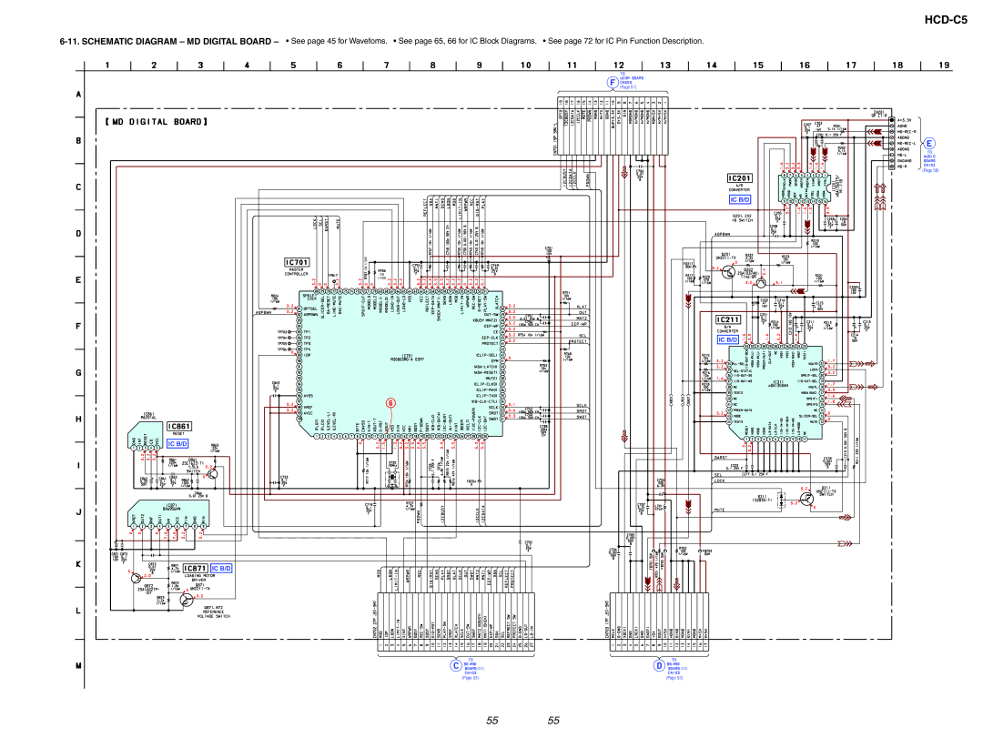 Sony HCD-C5 service manual 10K 1/16W 