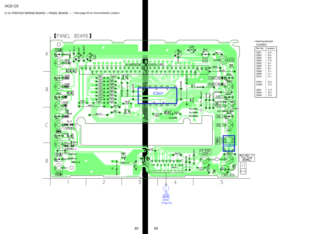 Sony HCD-C5 service manual IC602 