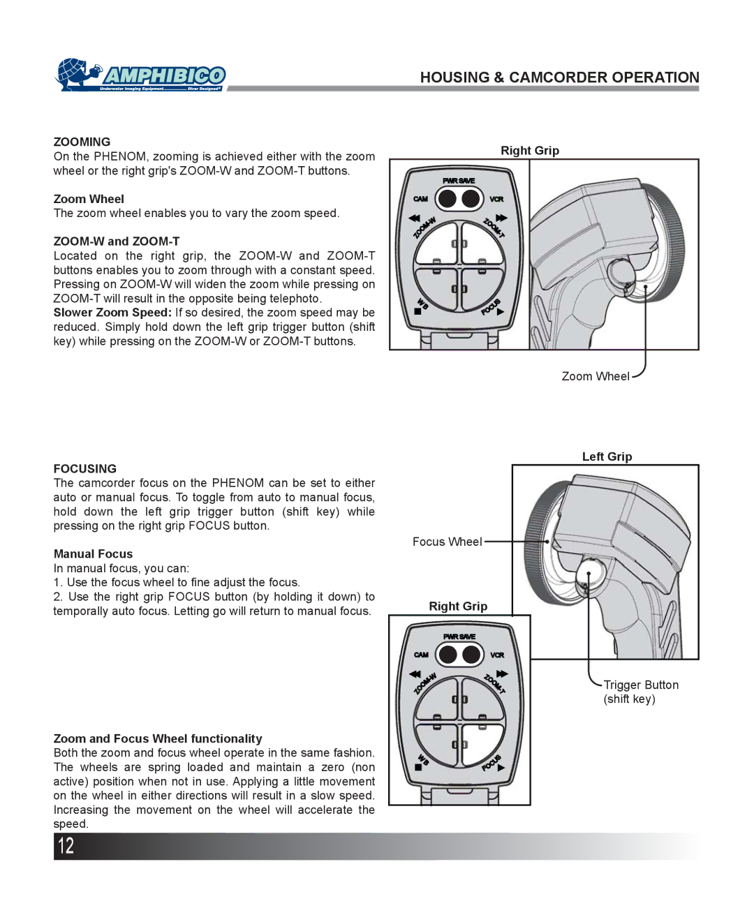 Sony HVR-Z1, HDR-FX1 instruction manual Zooming, Zoom Wheel, Focusing 