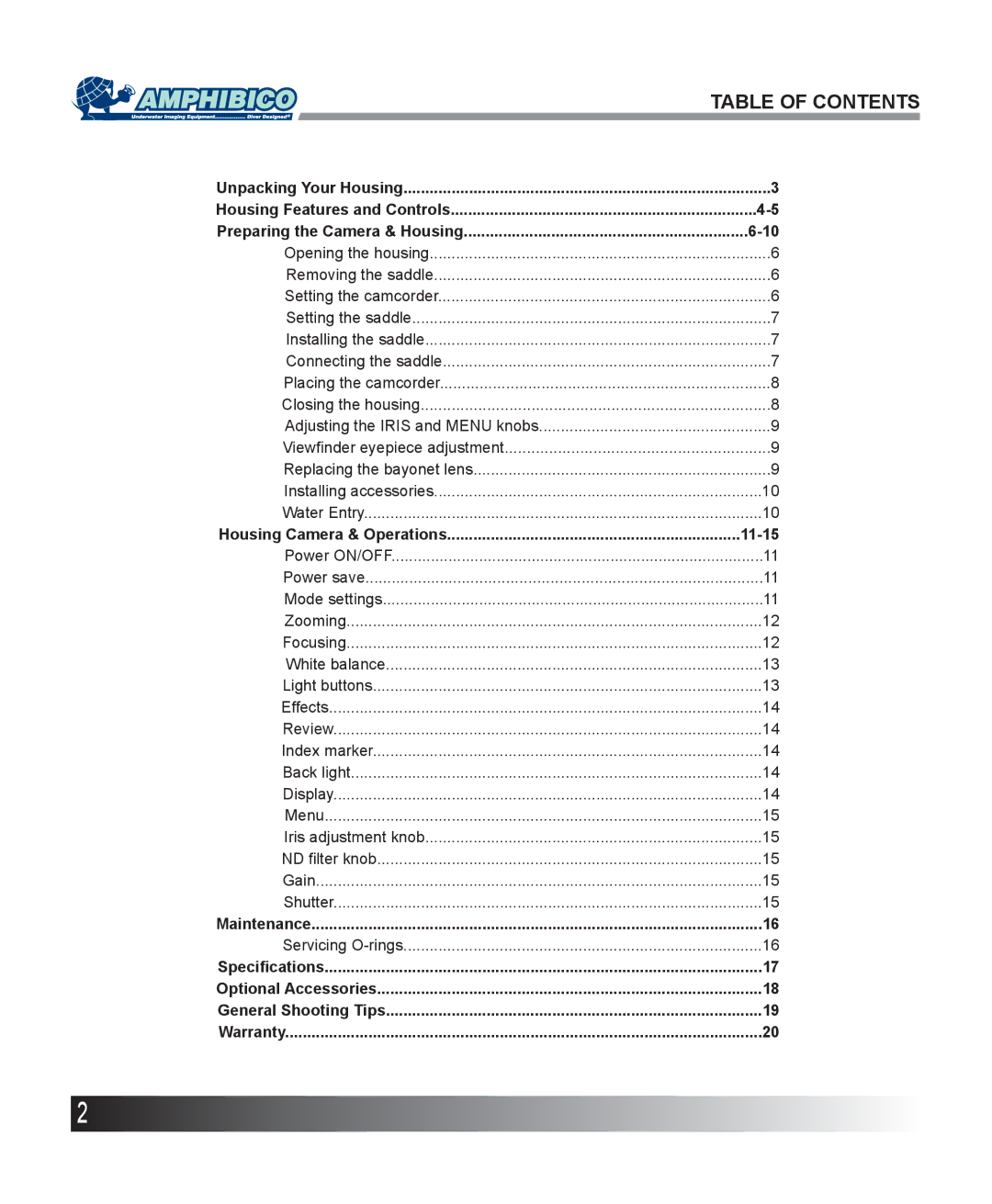 Sony HVR-Z1, HDR-FX1 instruction manual Table of Contents 