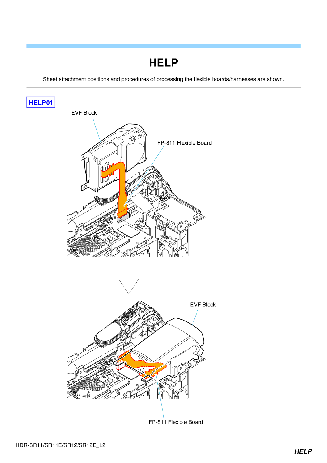 Sony HDR-SR11E, HDR-SR12E service manual Help 