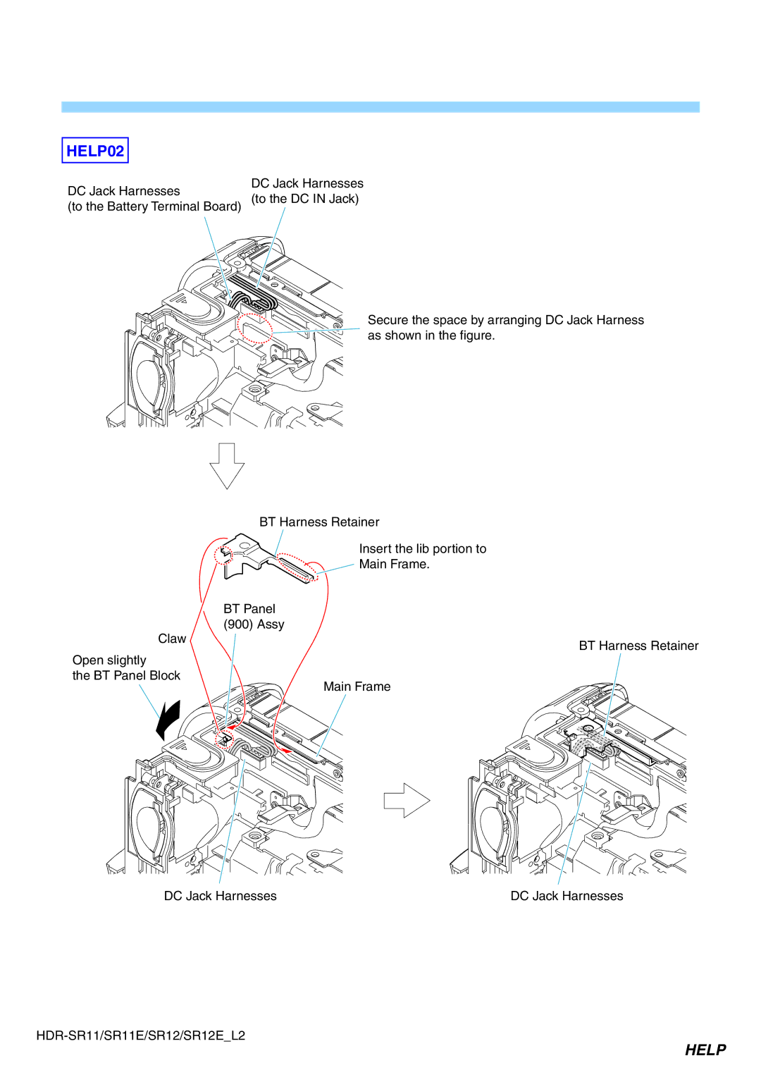 Sony HDR-SR11E, HDR-SR12E service manual HELP02 