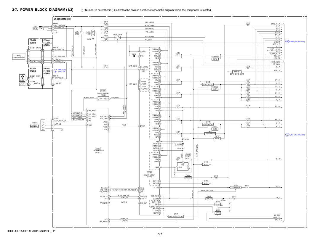 Sony HDR-SR12E, HDR-SR11E service manual JK-356 