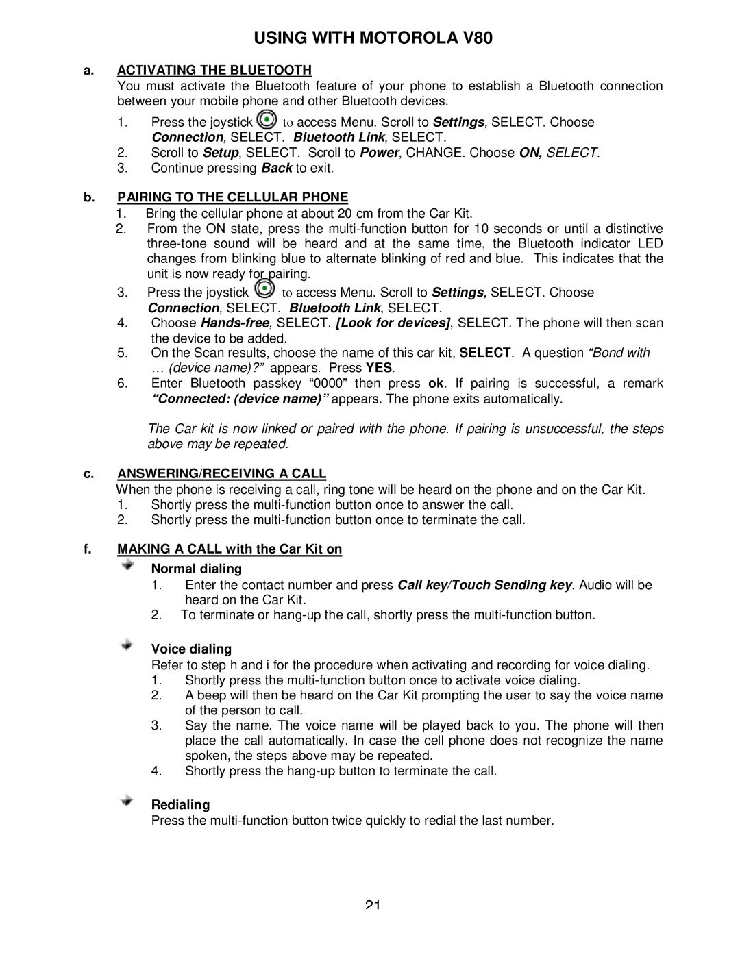 Sony headphone manual Using with Motorola 