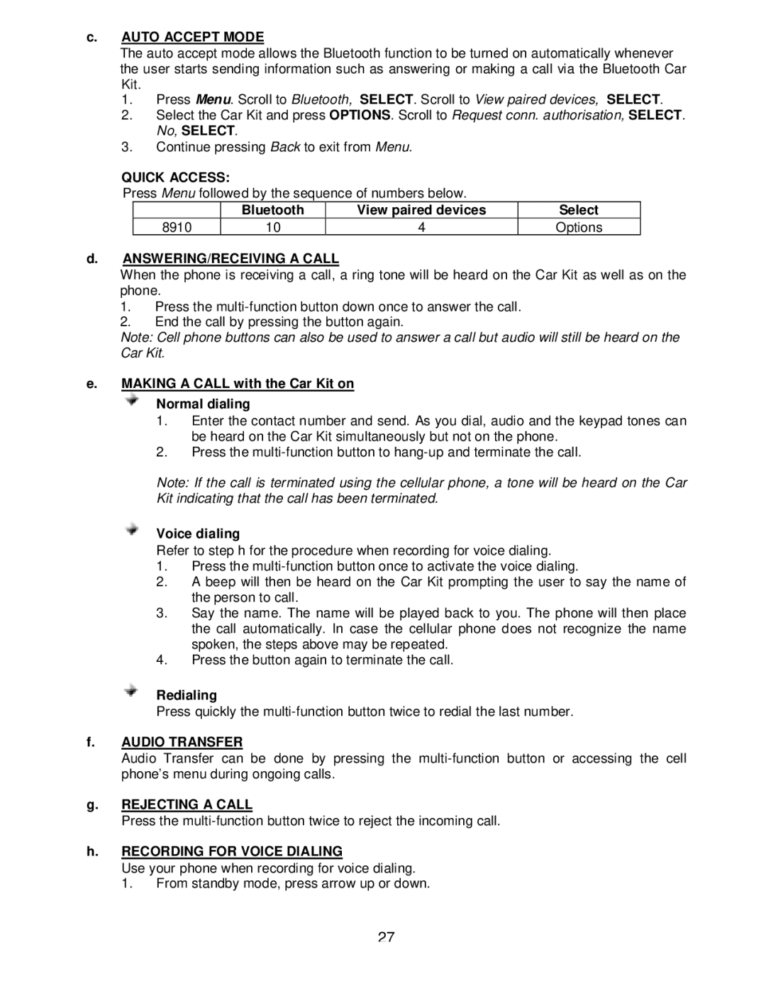 Sony headphone manual Options 