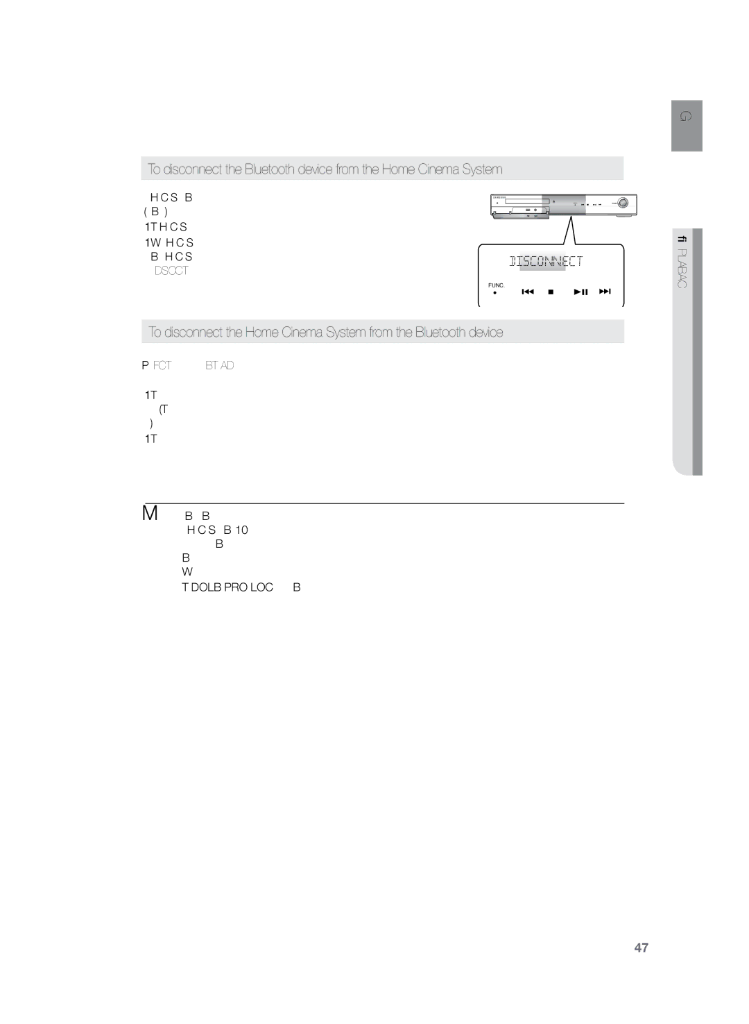 Sony HT-TZ325, HT-Z420, HT-Z320, HT-TZ425, HT-TZ322, HT-TZ422 user manual Func 