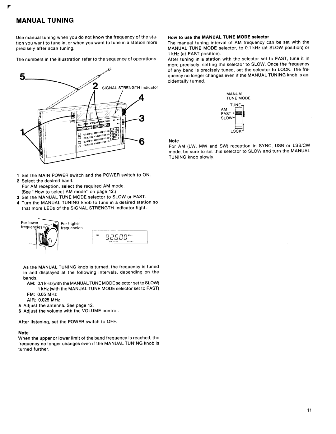 Sony ICF-2010 manual 