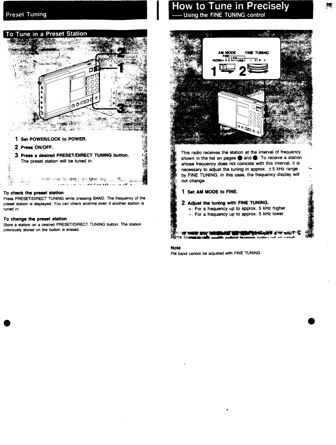 Sony ICF-SW7600 manual 