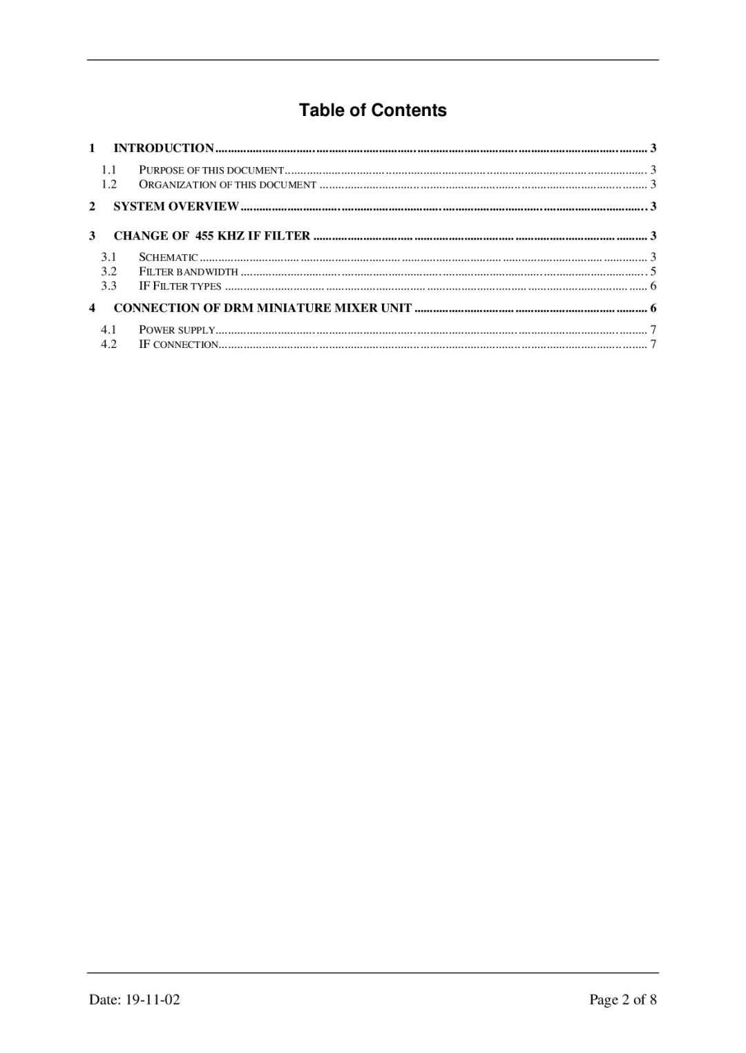 Sony ICF-SW77 manual Table of Contents 